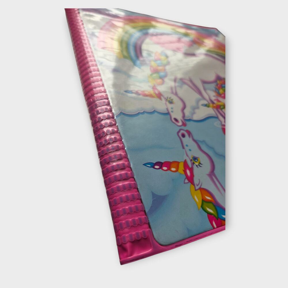 Lisa Frank Vintage Fantastic World 3 Ring Binder Unicorns Rainbow 90s - Picture 10 of 10